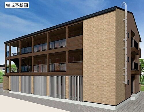 滋賀県彦根市立花町 3階建 