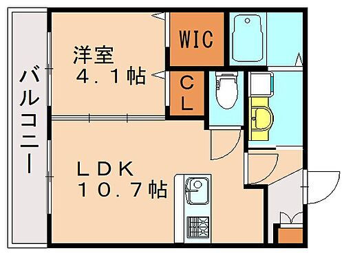 福岡県北九州市八幡西区陣原1丁目 萩原駅 1LDK マンション 賃貸物件詳細