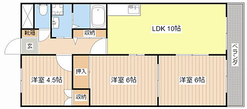 滋賀県蒲生郡日野町中道1丁目 日野駅 3LDK アパート 賃貸物件詳細