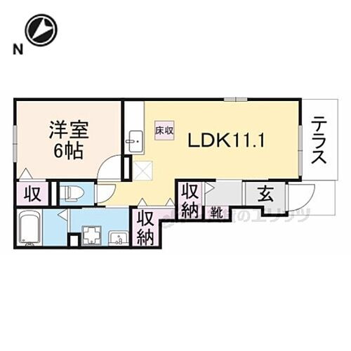 カーサプレッソ 1階 1LDK 賃貸物件詳細