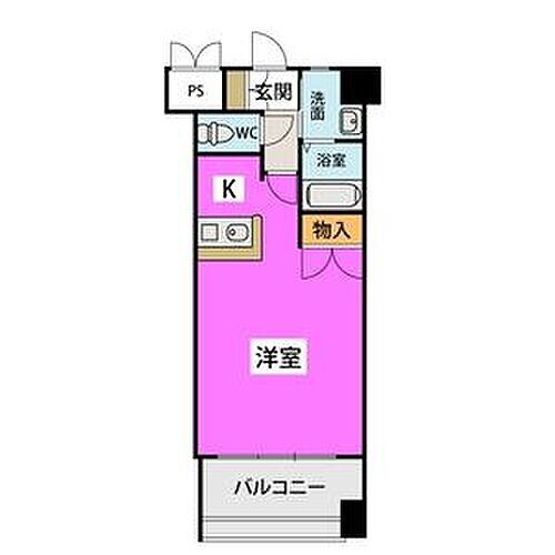 カーサ・アミ―タ 9階 1K 賃貸物件詳細
