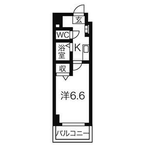 クリエイト妙音 2階 1K 賃貸物件詳細