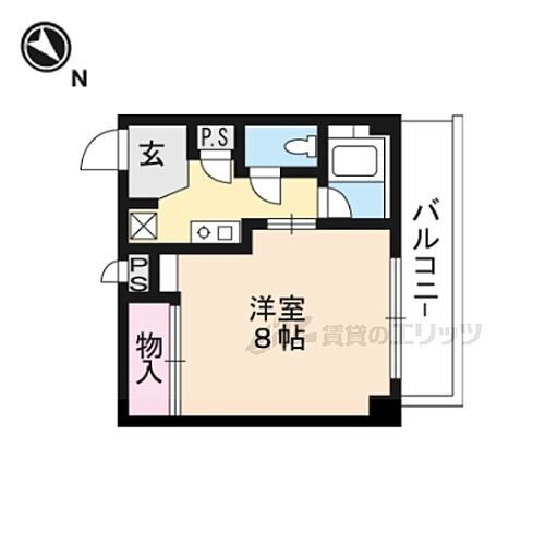 滋賀県大津市大萱1丁目 瀬田駅 1K マンション 賃貸物件詳細