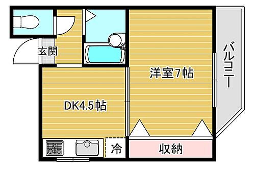 大阪府大阪市港区田中1丁目 朝潮橋駅 1DK マンション 賃貸物件詳細