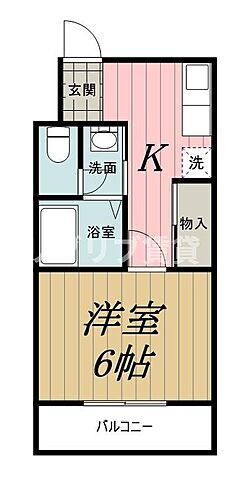 千葉県千葉市中央区長洲1丁目 本千葉駅 1K マンション 賃貸物件詳細