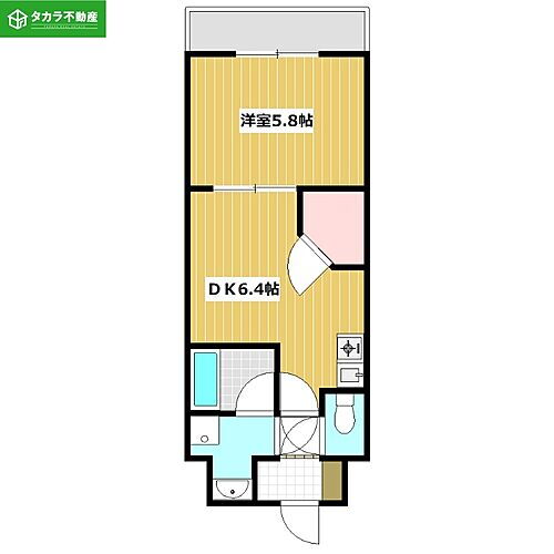 大分県大分市勢家町3丁目 大分駅 1DK マンション 賃貸物件詳細