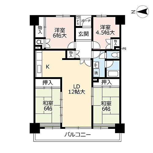 福岡県北九州市八幡東区前田1丁目 八幡駅 4LDK マンション 賃貸物件詳細