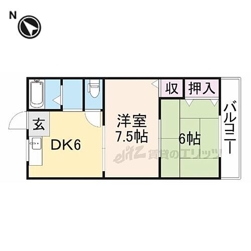 大阪府枚方市宮之阪3丁目 宮之阪駅 2DK マンション 賃貸物件詳細