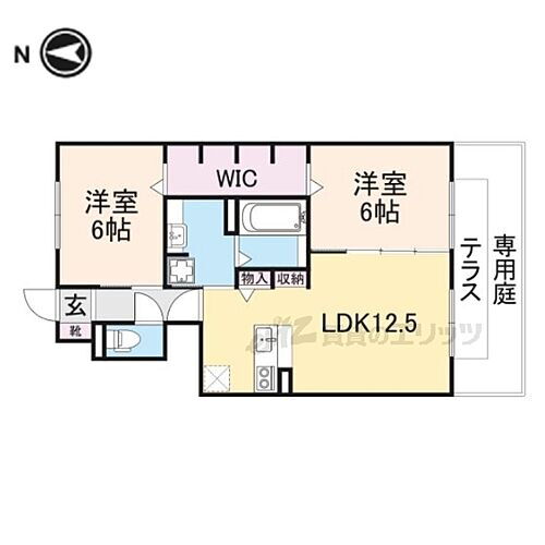 奈良県大和郡山市柳町 九条駅 2LDK アパート 賃貸物件詳細