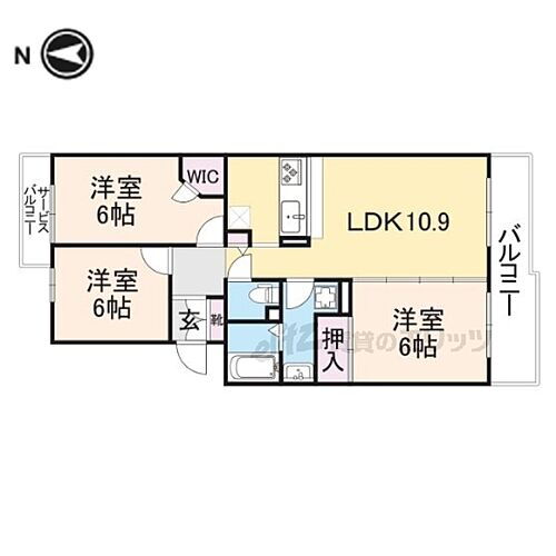 奈良県奈良市三碓5丁目 富雄駅 3LDK マンション 賃貸物件詳細