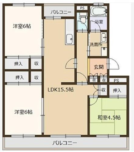 兵庫県姫路市西新在家2丁目 播磨高岡駅 3LDK マンション 賃貸物件詳細