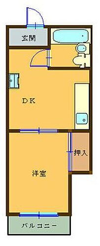 兵庫県姫路市増位本町1丁目 野里駅 1DK マンション 賃貸物件詳細