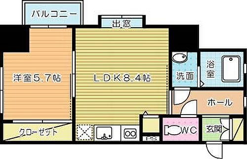 福岡県北九州市小倉北区砂津3丁目4-4 小倉駅 1LDK マンション 賃貸物件詳細