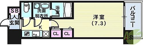 兵庫県神戸市中央区加納町3丁目 三ノ宮駅 1K マンション 賃貸物件詳細