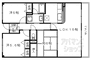 グランコート御陵ＩＩ 間取