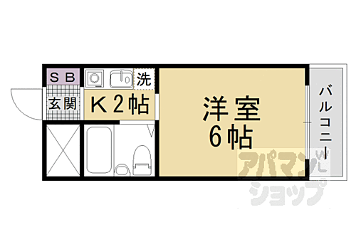 滋賀県大津市長等3丁目 三井寺駅 1K マンション 賃貸物件詳細