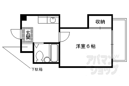 京都府京都市伏見区淀池上町 淀駅 1K マンション 賃貸物件詳細