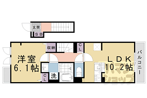 滋賀県大津市坂本３丁目 賃貸アパート