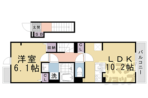 滋賀県大津市坂本３丁目 賃貸アパート