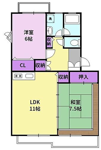 福岡県久留米市山川町1473-2 御井駅 2LDK マンション 賃貸物件詳細