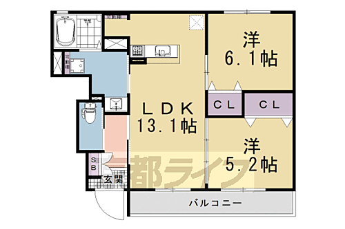 京都府京都市下京区梅小路西中町 賃貸アパート