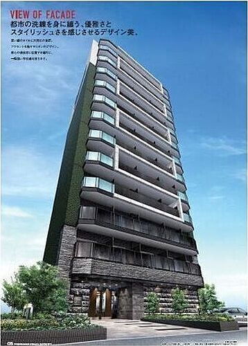 大阪府大阪市福島区野田３丁目 賃貸マンション