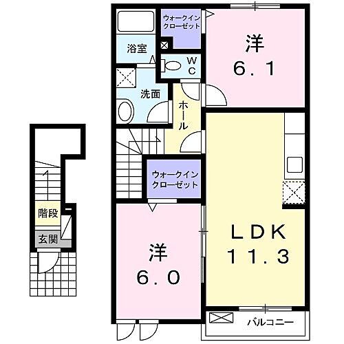 長野県小諸市甲 東小諸駅 2LDK アパート 賃貸物件詳細