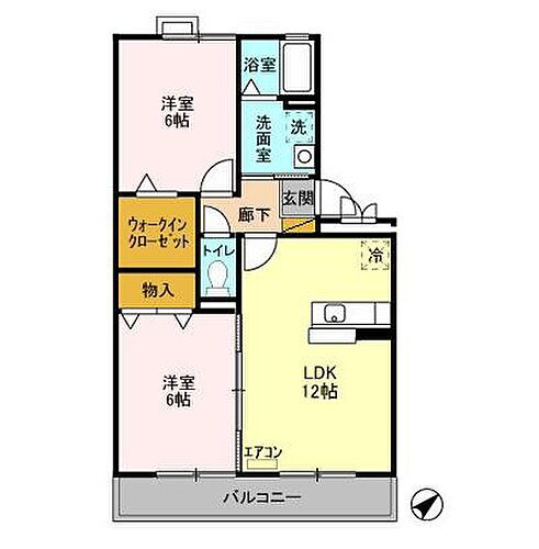 千葉県千葉市中央区登戸4丁目 西千葉駅 2LDK アパート 賃貸物件詳細