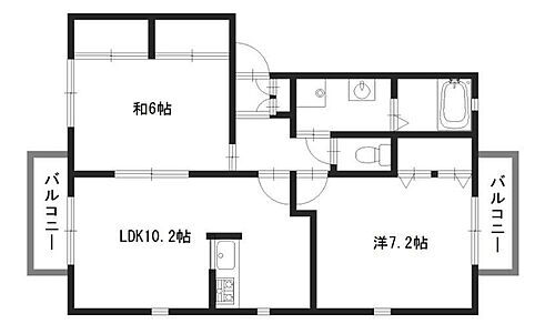 ラフィーネ田寺東 1階 2LDK 賃貸物件詳細