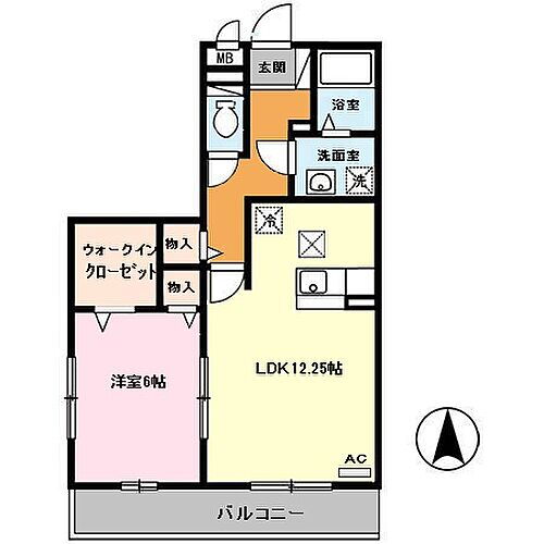 兵庫県姫路市飯田 亀山駅 1LDK アパート 賃貸物件詳細