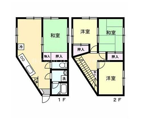 富岡西７丁目戸建て 4LDK 賃貸物件詳細