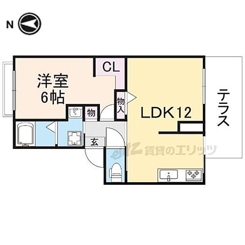 奈良県奈良市大安寺6丁目 奈良駅 1LDK アパート 賃貸物件詳細