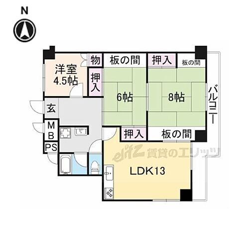 奈良県奈良市大宮町3丁目 新大宮駅 3LDK マンション 賃貸物件詳細