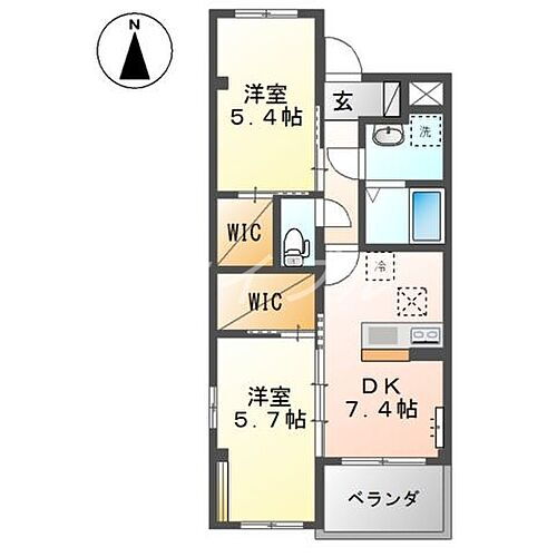 岡山県岡山市北区今保 庭瀬駅 2DK アパート 賃貸物件詳細