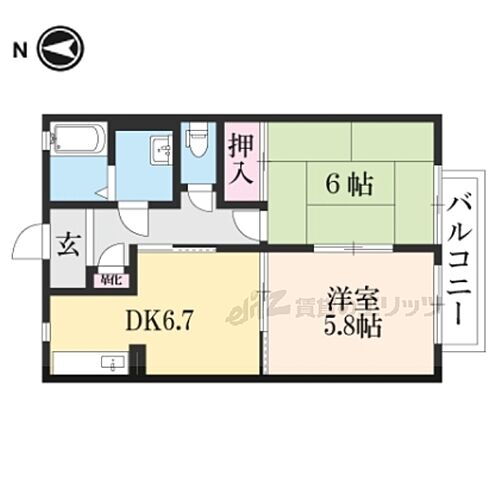 京都府福知山市旭が丘 賃貸アパート