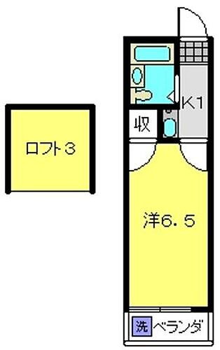 神奈川県横浜市保土ケ谷区常盤台41-2 和田町駅 1K アパート 賃貸物件詳細