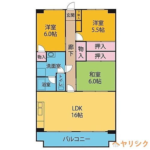 愛知県名古屋市守山区本地が丘 藤が丘駅 3LDK マンション 賃貸物件詳細