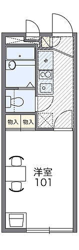 レオパレス苦楽園 2階 1K 賃貸物件詳細