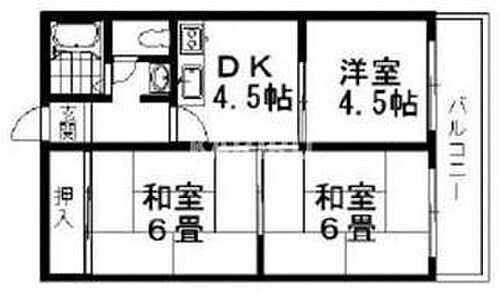 ホワイトハイツ 5階 3DK 賃貸物件詳細