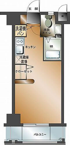 エンクレスト舞鶴 10階 ワンルーム 賃貸物件詳細