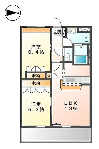 兵庫県姫路市網干区坂出 網干駅 2LDK アパート 賃貸物件詳細