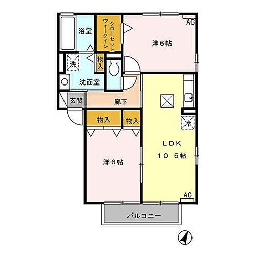 静岡県袋井市愛野東1丁目 愛野駅 2LDK アパート 賃貸物件詳細