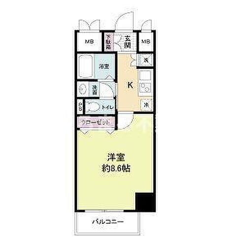 大阪府大阪市中央区松屋町住吉1-3 松屋町駅 1K マンション 賃貸物件詳細