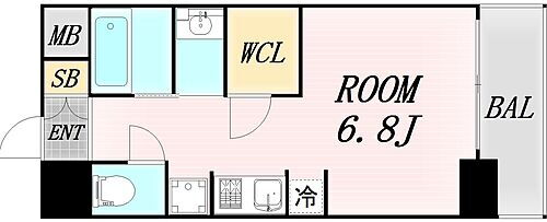 大阪府大阪市北区本庄西2丁目 天神橋筋六丁目駅 1K マンション 賃貸物件詳細