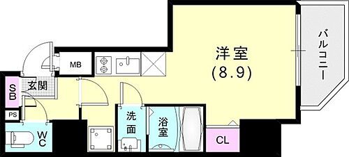 兵庫県神戸市長田区腕塚町2丁目1-17 新長田駅 ワンルーム マンション 賃貸物件詳細