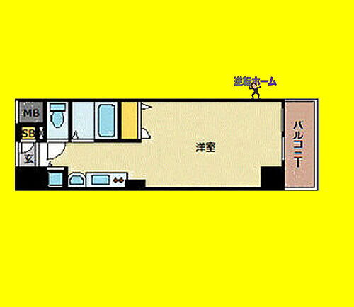 プレミアムコート名古屋金山インテルノ 10階 1K 賃貸物件詳細