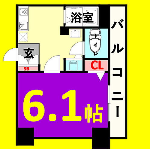 愛知県名古屋市中区伊勢山1丁目 東別院駅 1K マンション 賃貸物件詳細