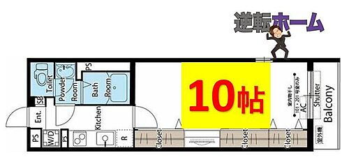 愛知県名古屋市瑞穂区惣作町2丁目 堀田駅 1K マンション 賃貸物件詳細