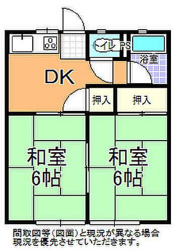 茨城県水戸市吉沢町781 水戸駅 2DK アパート 賃貸物件詳細