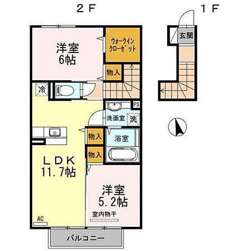 宮崎県宮崎市佐土原町下那珂 佐土原駅 2LDK アパート 賃貸物件詳細